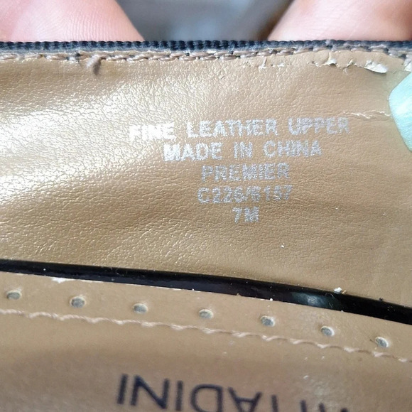 Adrienne Vittadini Preppy Leopard Print Leather Mobwife Penny Loafers 7 - Picture 10 of 10